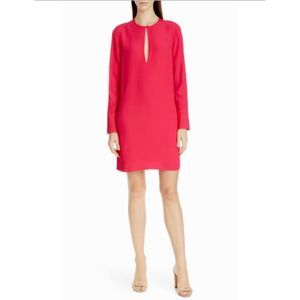 Equipment Carmine Bonnie Shift Long Sleeve Dress